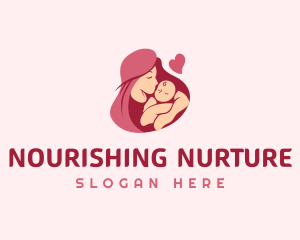 Parent Mother Childcare logo design