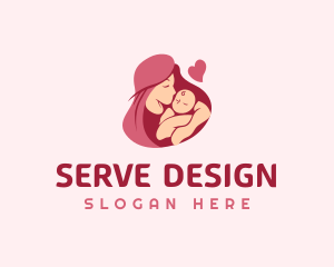 Parent Mother Childcare logo design