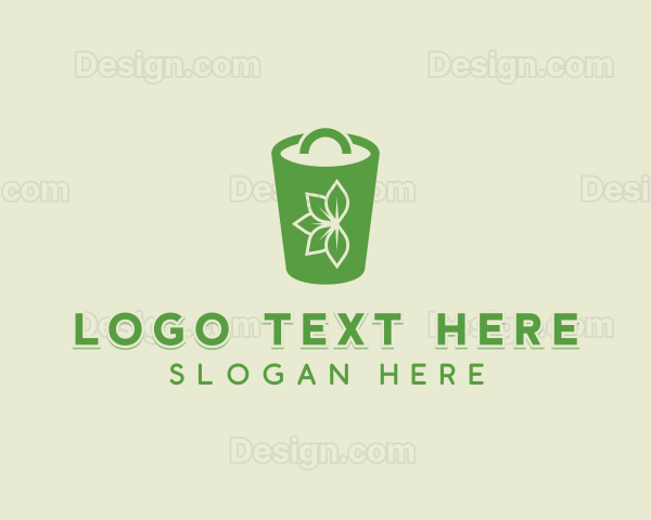 Garbage Waste Disposal Logo