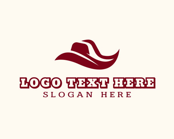 Western Cowboy Hat logo