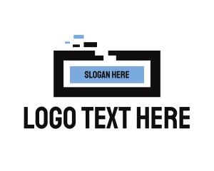 Generic Rectangle Pixel Technology logo