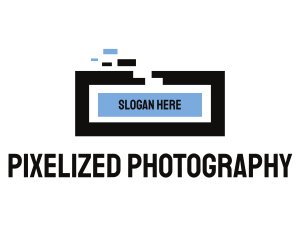 Generic Rectangle Pixel Technology logo design