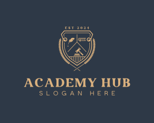 Law School Academy logo design