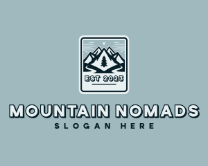 Travel Mountain Wilderness logo design