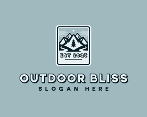 Travel Mountain Wilderness logo design