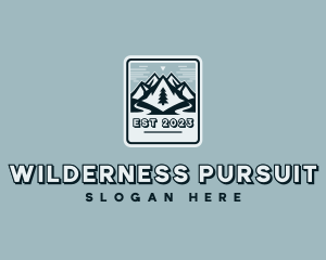 Travel Mountain Wilderness logo design