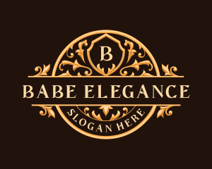 Floral Luxury Ornament logo design