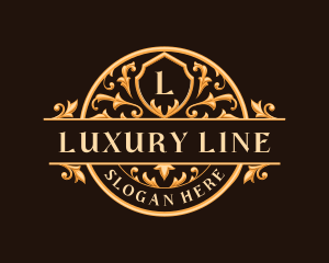 Floral Luxury Ornament logo design