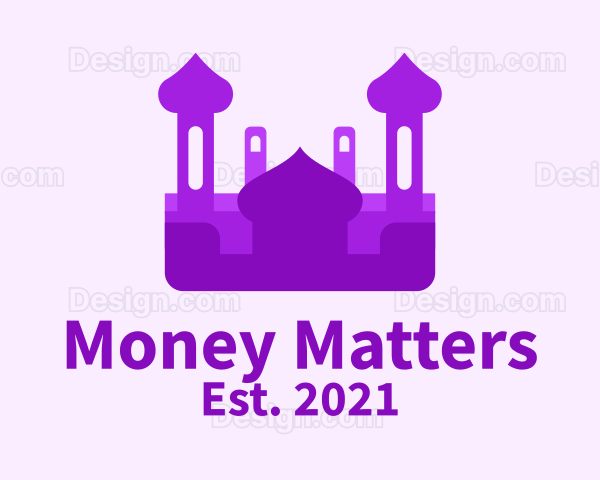 Purple Muslim Temple Logo