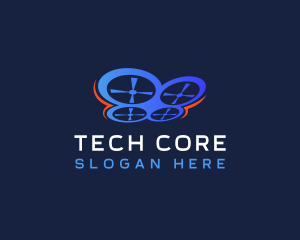 Drone Tech Photography logo design