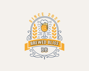 Malt Beer Brewery logo design