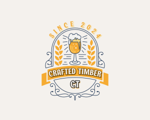 Malt Beer Brewery logo design