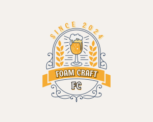 Malt Beer Brewery logo design