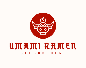 Oriental Beef Noodles logo design