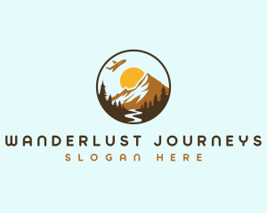 Mountain Summit Forest logo design