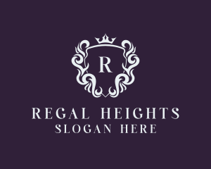 Regal Royalty Shield logo design