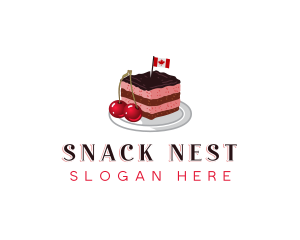 Nanaimo Chocolate Cherry logo design