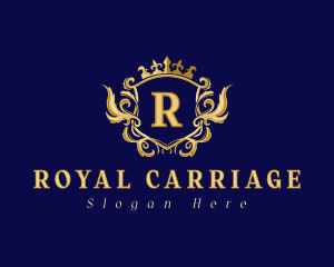 Royal Crown Shield logo design