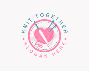 Knitting Yarn Crochet logo