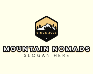 Peak Mountain Trekking logo design