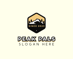 Peak Mountain Trekking logo design