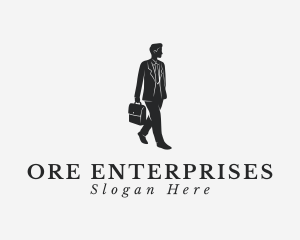 Professional Businessman Employee logo design