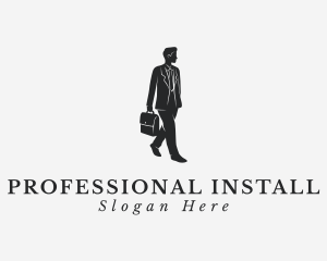 Professional Businessman Employee logo design