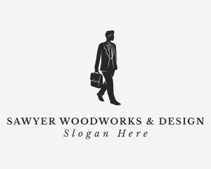 Professional Businessman Employee logo design