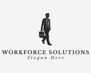 Professional Businessman Employee logo design