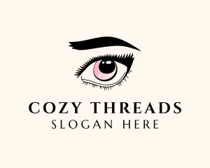 Eyebrow & Eyelash Makeup logo design