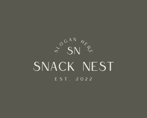 Classy Restaurant Bar logo design