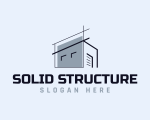 Architect Realty Home Structure logo design