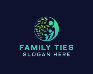 People Family Tree logo design