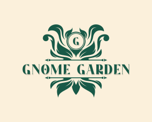 Floral Leaf Garden logo design