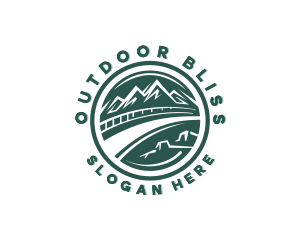 Mountain Road Travel logo design