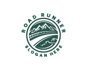 Mountain Road Travel logo design