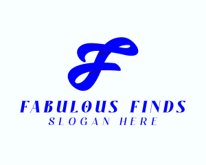 Stylish Boutique Letter F logo