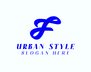 Stylish Boutique Letter F logo