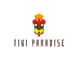 Tiki Clown Mask  logo