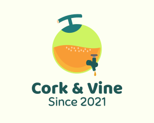 Fresh Fruit Juice  logo design