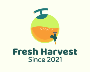 Fresh Fruit Juice  logo design