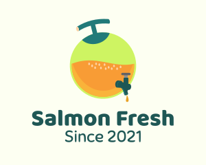 Fresh Fruit Juice  logo design