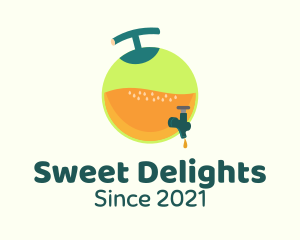 Fresh Fruit Juice Container logo