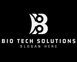 Tech Software Letter B logo design