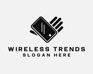 Heart Hand Smartphone logo