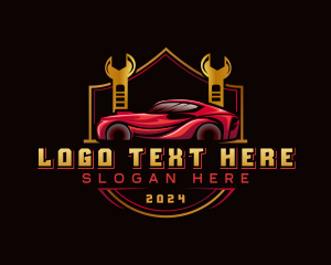 Car Detailing Mechanic logo