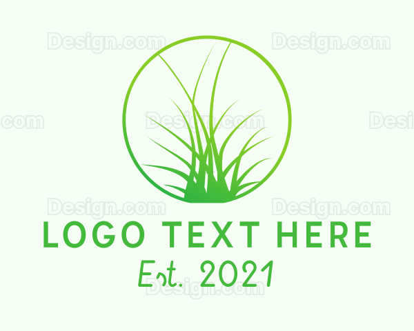 Landscaping Garden Grass Logo