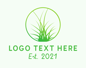 Landscaping Garden Grass logo