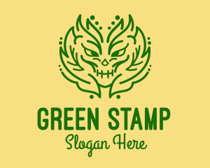 Green Nature Creature  logo design