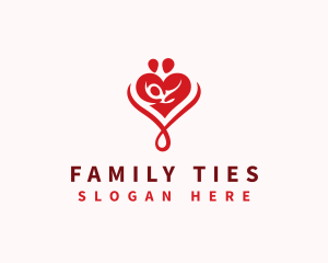 Family Love Parenting logo design